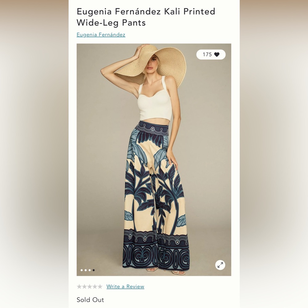 Eugenia Fernandez Kali Pants